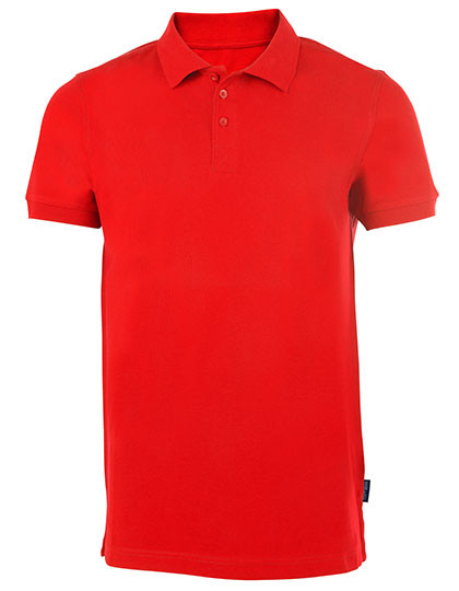HRM Men´s Heavy Stretch Polo Red