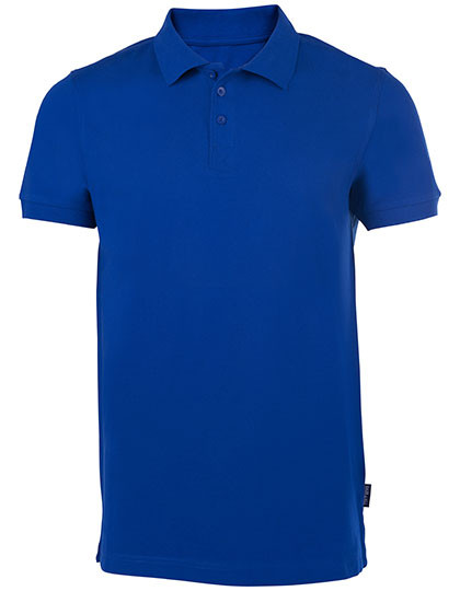 HRM Men´s Heavy Stretch Polo Royal Blue