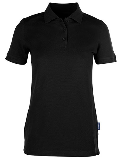 HRM Women´s Heavy Stretch Polo Black