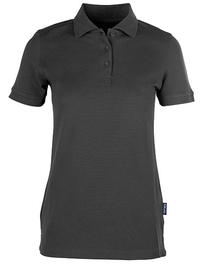 HRM Women´s Heavy Stretch Polo Dark Grey