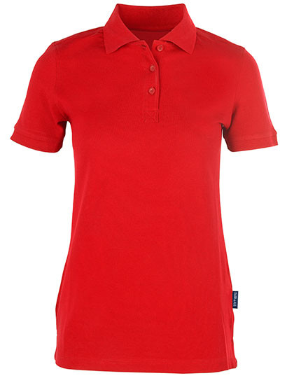 HRM Women´s Heavy Stretch Polo Red