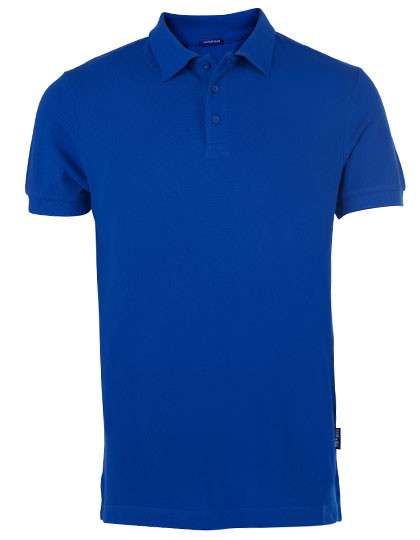 HRM Men´s Luxury Polo Royal Blue
