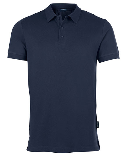 HRM Men´s Luxury Stretch Polo Navy