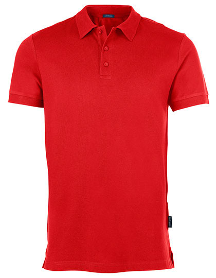 HRM Men´s Luxury Stretch Polo Red