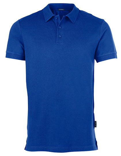 HRM Men´s Luxury Stretch Polo Royal Blue