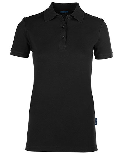 HRM Women´s Luxury Stretch Polo Black