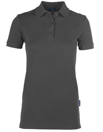 HRM Women´s Luxury Stretch Polo Dark Grey