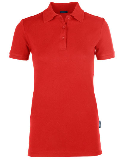 HRM Women´s Luxury Stretch Polo Red