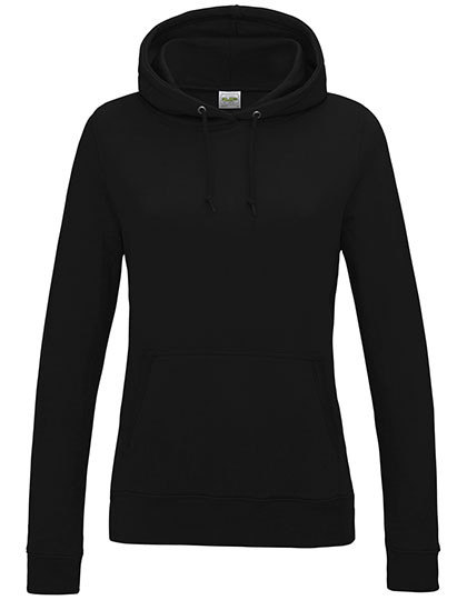 Just Hoods Women´s College Hoodie Deep Black