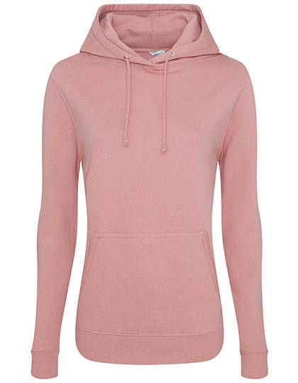 Just Hoods Women´s College Hoodie Dusty Pink