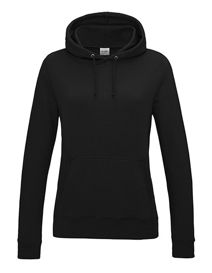 Just Hoods Women´s College Hoodie Jet Black