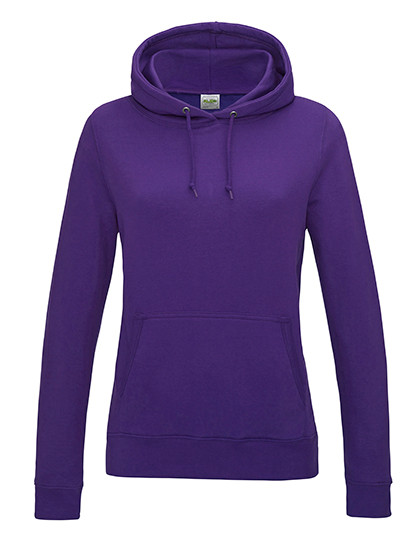 Just Hoods Women´s College Hoodie Purple