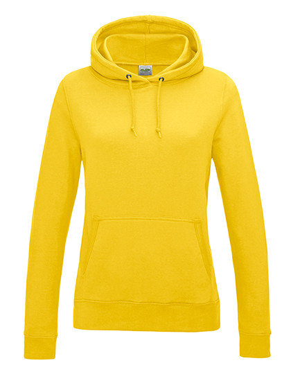 Just Hoods Women´s College Hoodie Sun Yellow