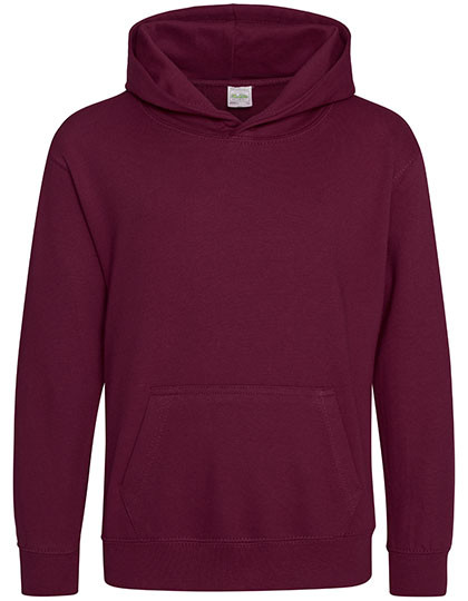 Just Hoods Kids´ Hoodie Burgundy
