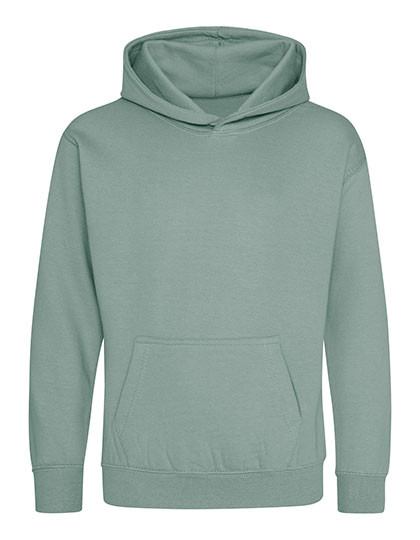Just Hoods Kids´ Hoodie Dusty Green