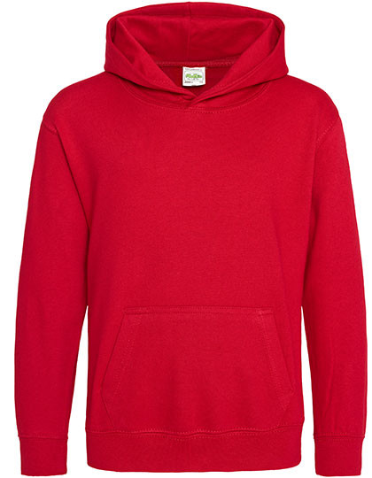 Just Hoods Kids´ Hoodie Fire Red