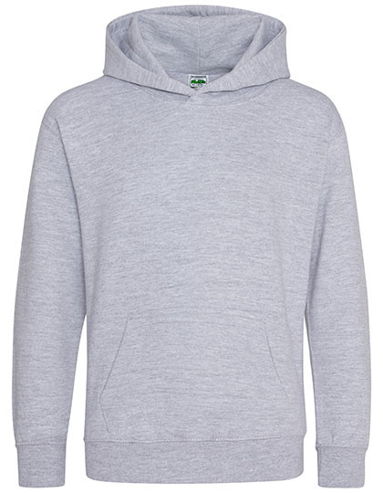 Just Hoods Kids´ Hoodie Heather Grey