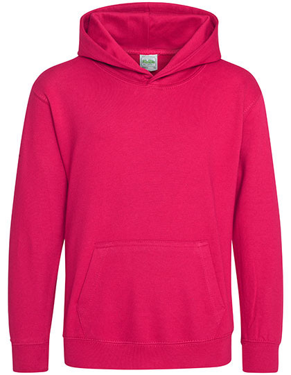 Just Hoods Kids´ Hoodie Hot Pink
