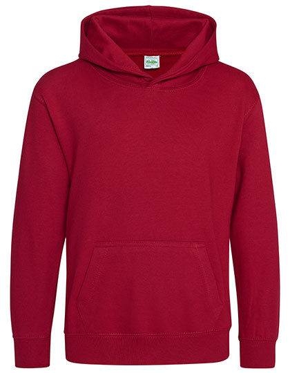 Just Hoods Kids´ Hoodie Red Hot Chilli