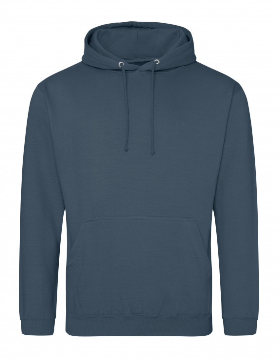 Just Hoods College Hoodie Airforce Blue