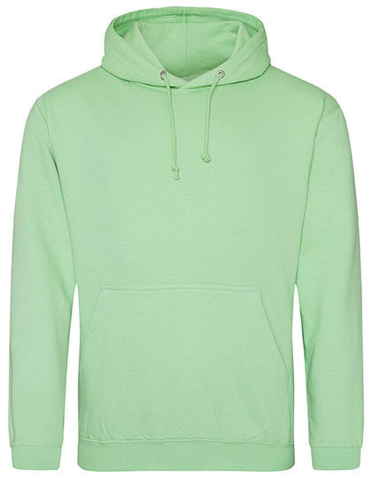 Just Hoods College Hoodie Apple Green
