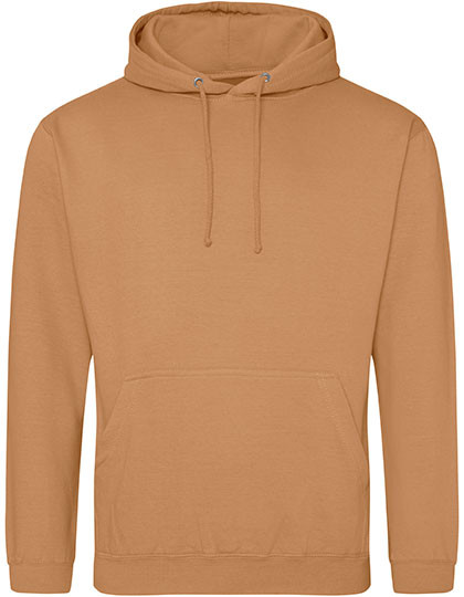 Just Hoods College Hoodie Caramel Latte