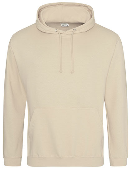 Just Hoods College Hoodie Desert Sand