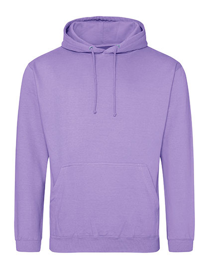 Just Hoods College Hoodie Digital Lavender