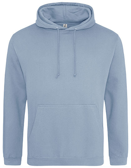 Just Hoods College Hoodie Dusty Blue