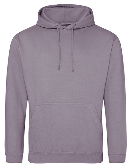 Just Hoods College Hoodie Dusty Lilac