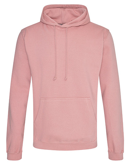 Just Hoods College Hoodie Dusty Pink