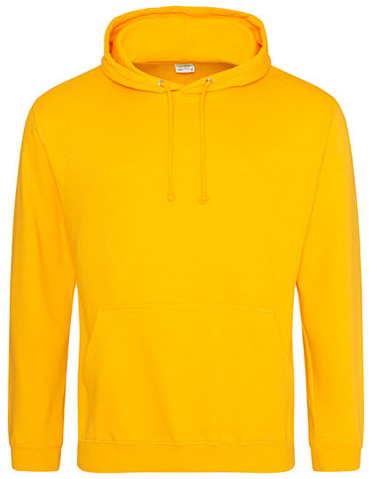 Just Hoods College Hoodie Gold