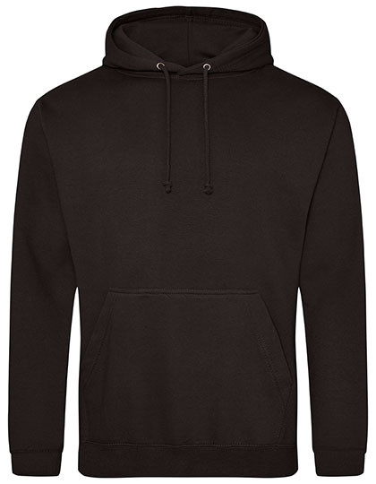 Just Hoods College Hoodie Jet Black