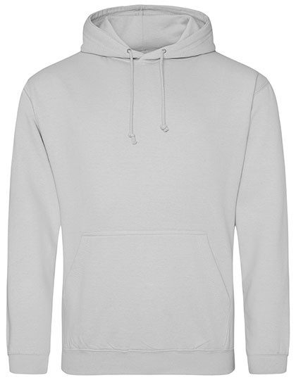 Just Hoods College Hoodie Moondust Grey (Solid)