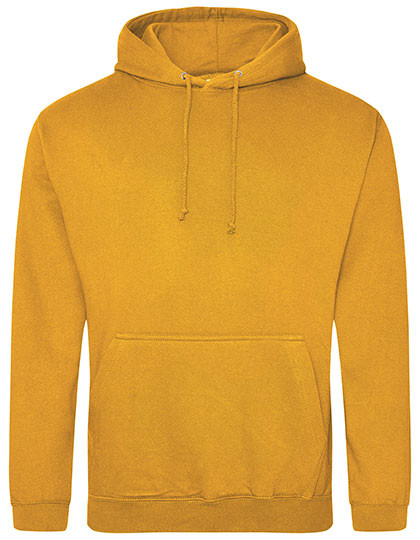 Just Hoods College Hoodie Mustard