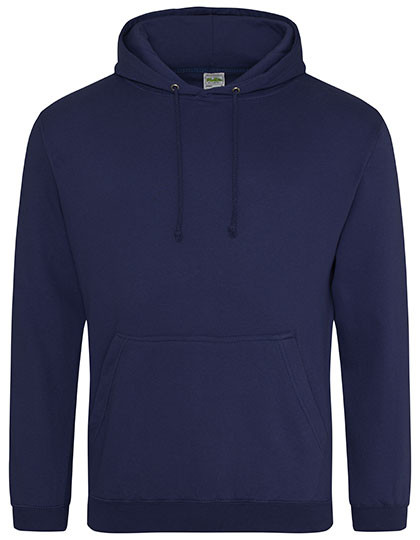 Just Hoods College Hoodie Oxford Navy
