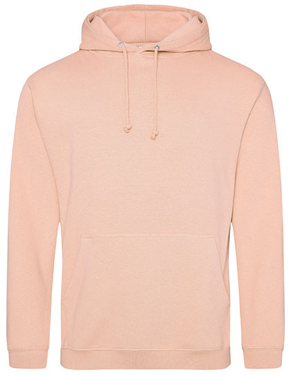 Just Hoods College Hoodie Peach Perfect