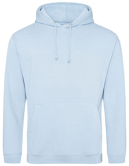 Just Hoods College Hoodie Sky Blue