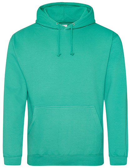 Just Hoods College Hoodie Spring Green