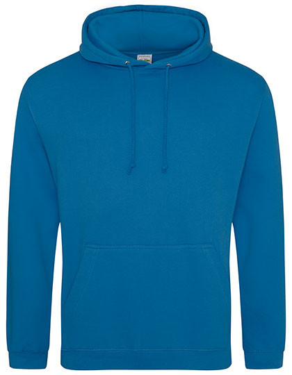 Just Hoods College Hoodie Tropical Blue