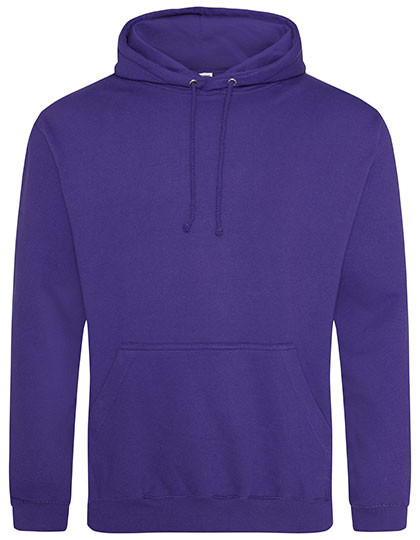 Just Hoods College Hoodie Ultra Violet
