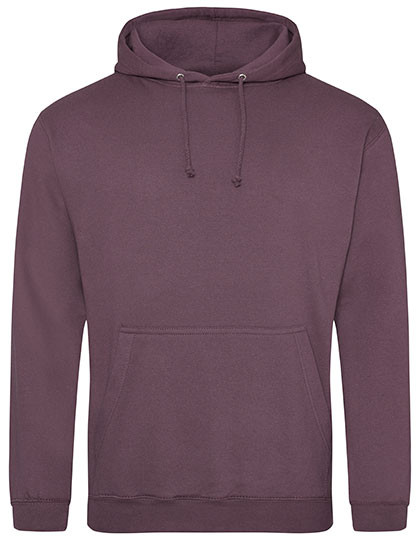 Just Hoods College Hoodie Wild Mulberry