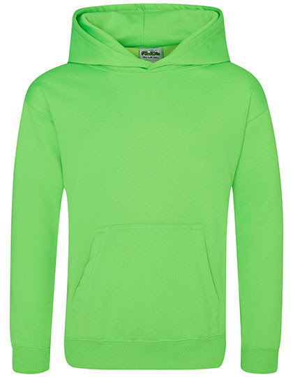 Just Hoods Kids´ Electric Hoodie Electric Green