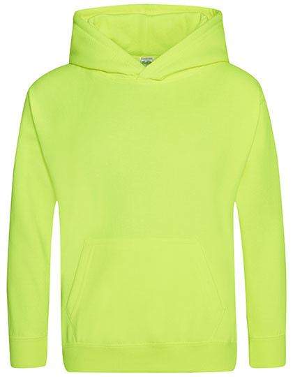 Just Hoods Kids´ Electric Hoodie Electric Yellow