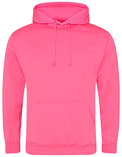 Just Hoods Electric Hoodie Electric Pink