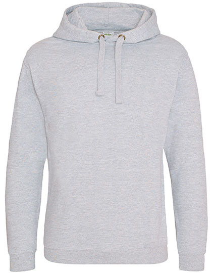 Just Hoods Epic Print Hoodie Heather Grey