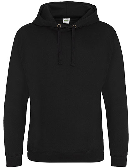 Just Hoods Epic Print Hoodie Jet Black