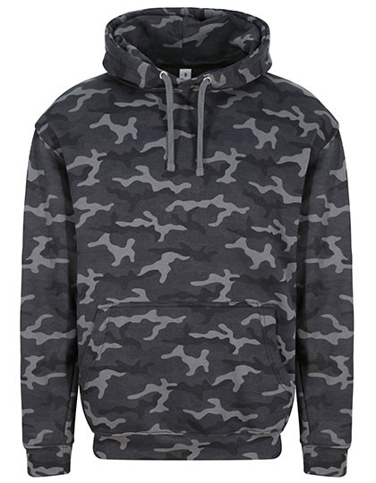 Just Hoods Camo Hoodie Black Camo
