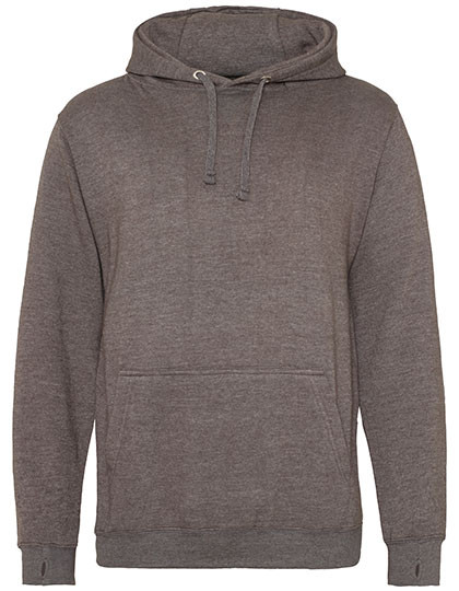 Just Hoods Street Hoodie Charcoal (Heather)