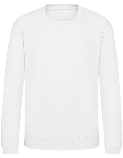 Just Hoods Kids´ AWDis Sweat Arctic White